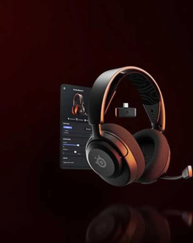 Casque SteelSeries Arctis Nova 5 Gaming sans fil USB-C et Bluetooth Noir - 25