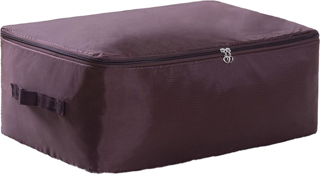 Quilt-Aufbewahrungstasche mit 2-Wege-Reißverschluss Decken Kleidung Organizer-Tasche Platzsparende Umzugstasche für Zuhause