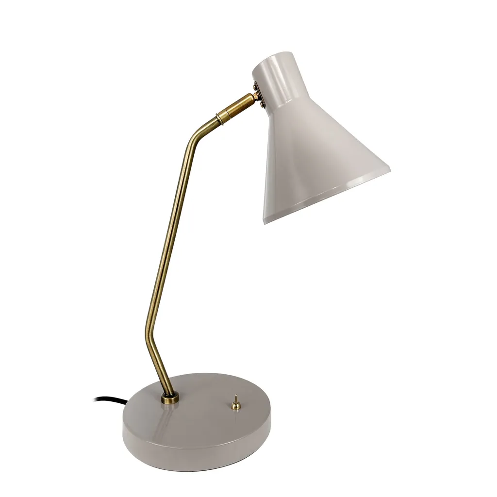Lampe de bureau LED Sleep brun à intensité réglable pour le travail