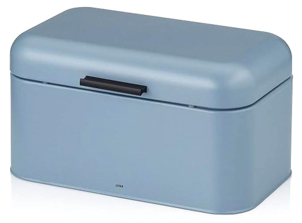 Brotkasten FRISCA blau BHT 30x16.50x18 cm blau Brotkorb Brotbox Brot-Behälter Brotbehälter