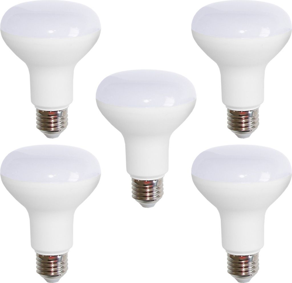 5 x LED Leuchtmittel Reflektor R80 12W = 75W E27 matt Produktbild 