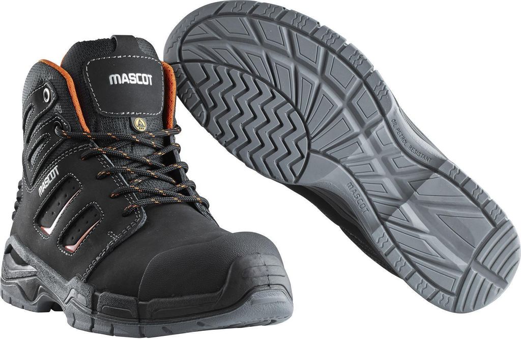 MASCOT Rimo F0116-937-09140 schwarz/dunkelorange Größe 43 1834067