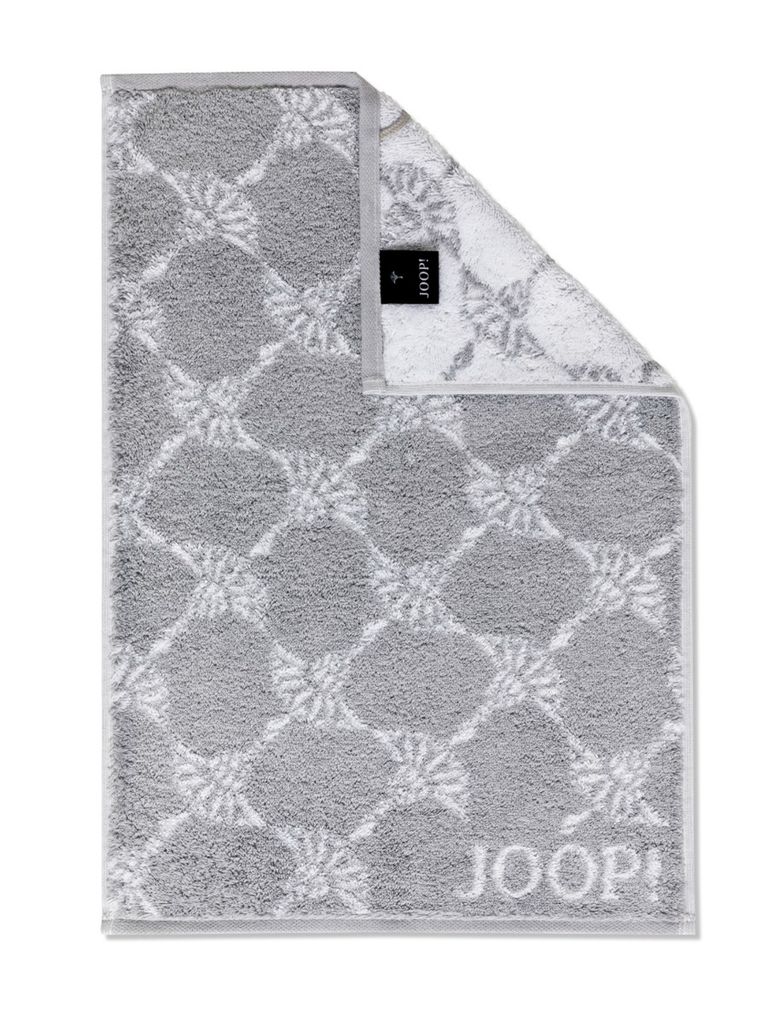 JOOP! Gästetuch Classic Farbe silber Größe 30x50cm Produktbild 