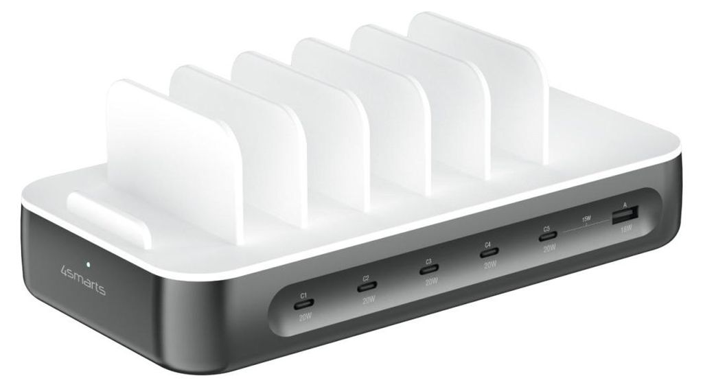 4smarts 541277, Freistehend, ABS, Polycarbonat, Grau, Produktbild 