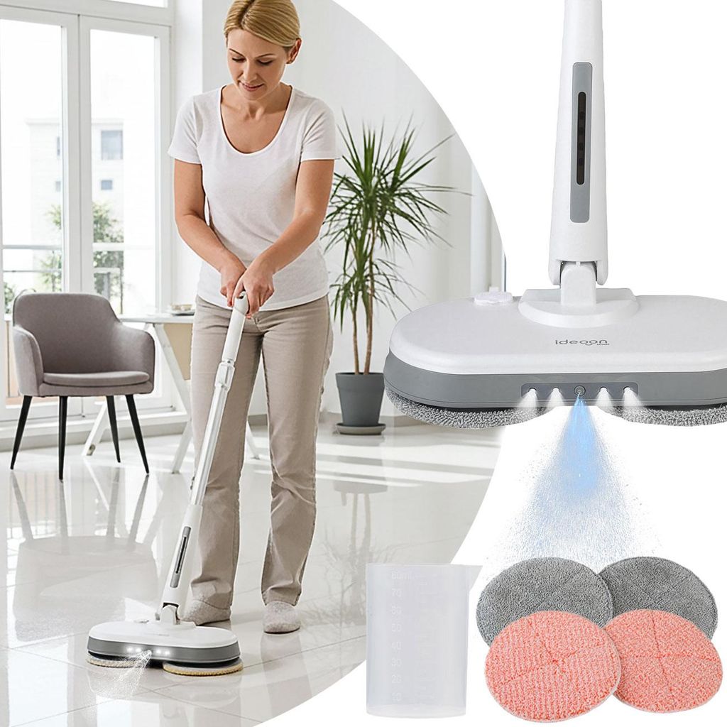 Kabellose Boden-Poliermaschine mit Wassertank: 30W Power & Produktbild 