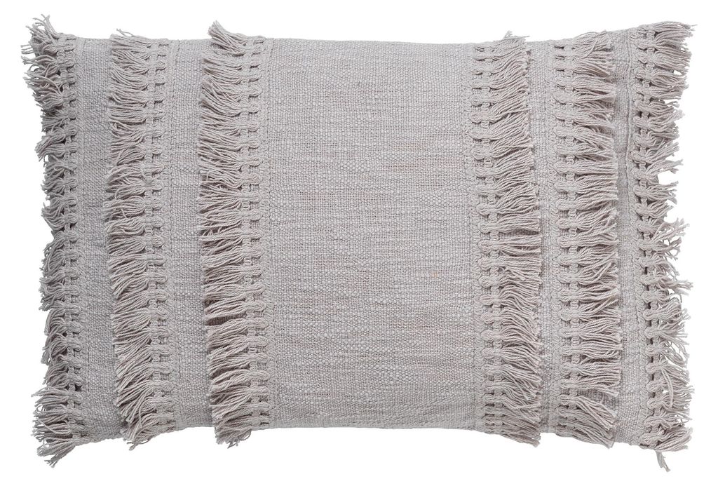 Dutch Decor Kissenbezug Fara 40x60 cm Grau