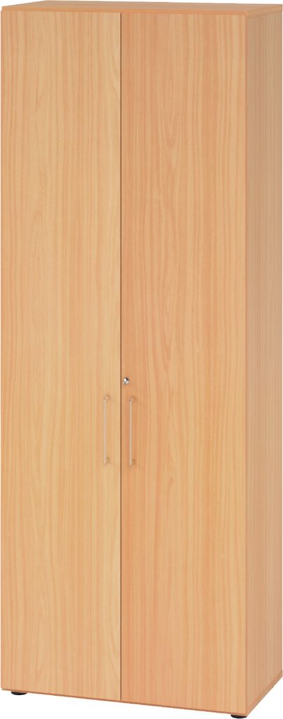 bümö smart Aktenschrank - 6 Ordnerhöhen - Nachbildung: Buche