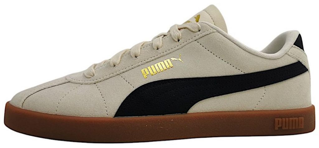Puma Puma Club II Herrenschuhe Sneaker Schnürer Beige Productafbeelding 