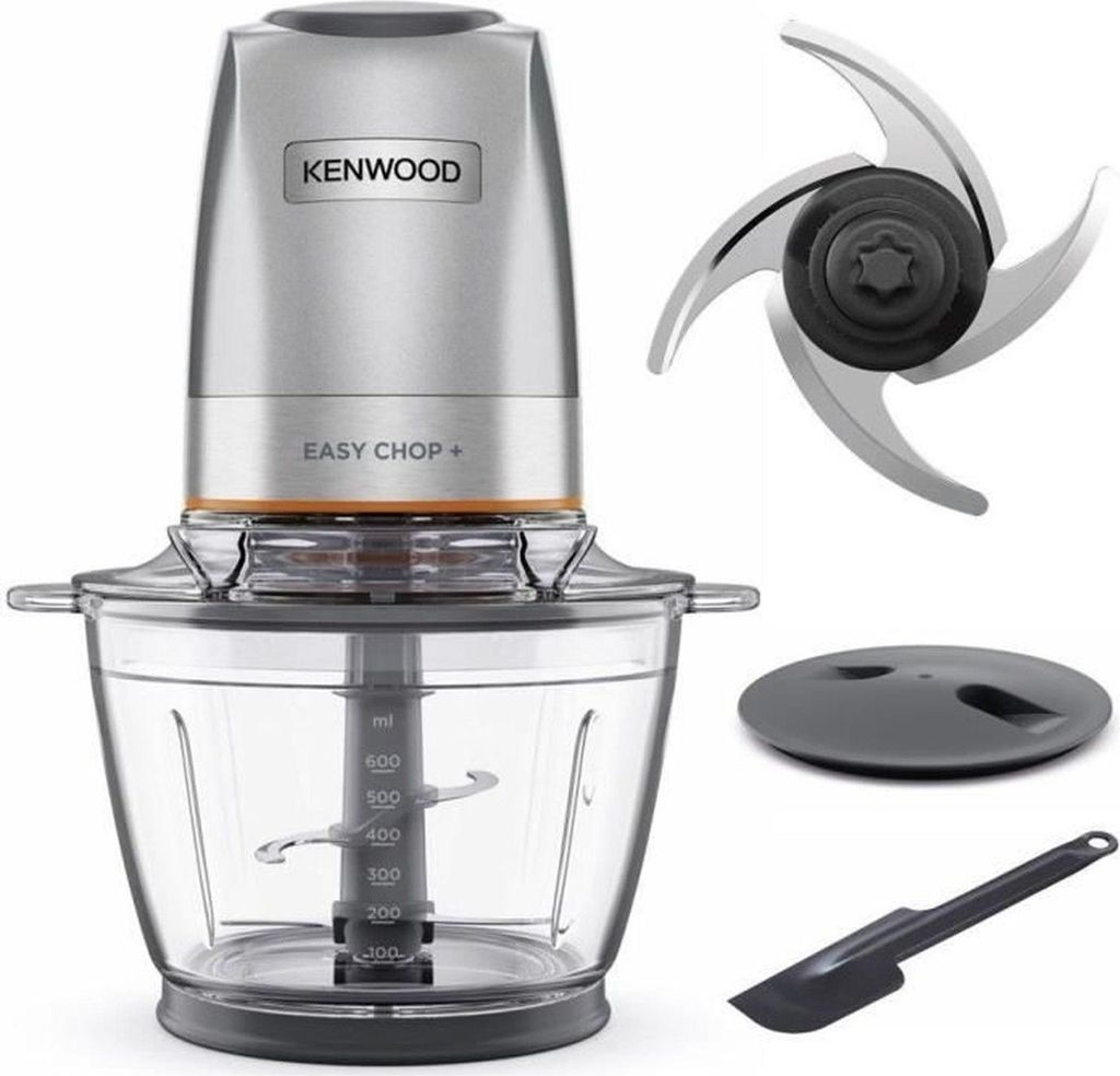 Kenwood EasyChop+ CHP62.400 SI Elektrischer Zerkleinerer Vierfach-Klingen aus (48,99)