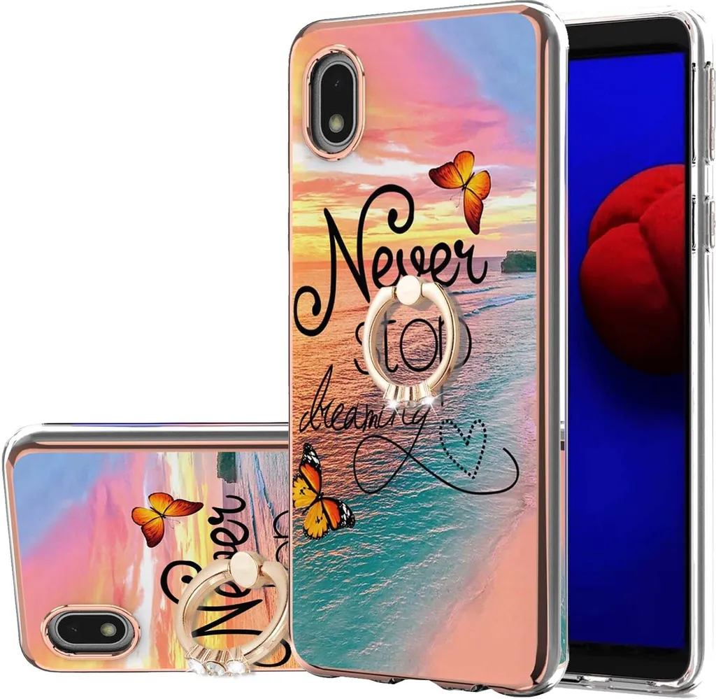 Recensione Cover Samsung A01 Core Silicone TPU Ring Gold | Testata