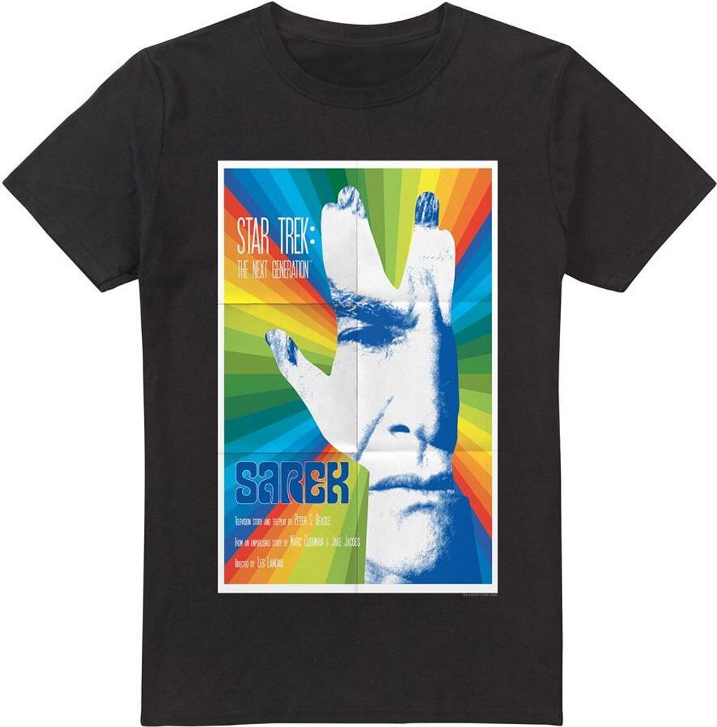 Star Trek - "The Next Generation Season 3 Episode 23" T-Shirt für Herren TV14094 (M) (Schwarz)