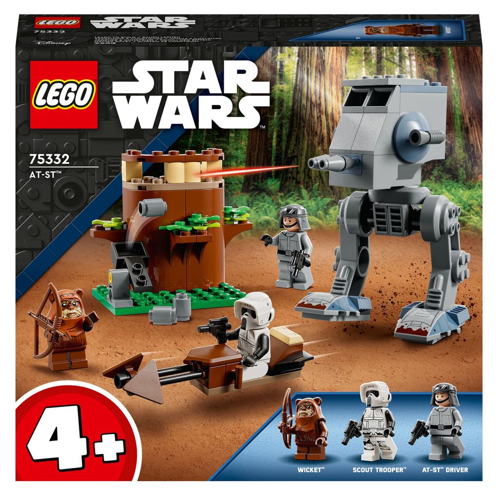 LEGO 75332 Star Wars AT-ST avec les minifigurines Ewok Image du produit 