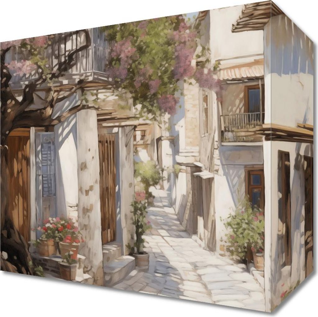 Bild 20x20cm Charme der Altstadt
