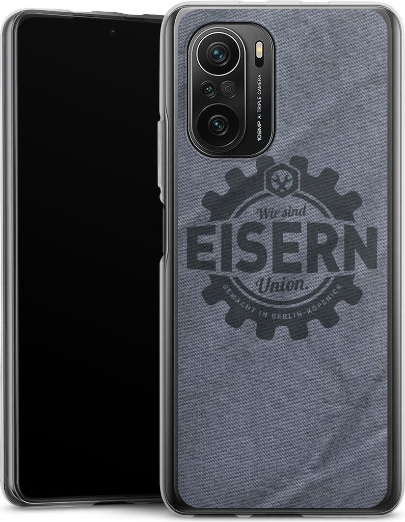DeinDesign Handyhülle für Xiaomi Mi 11i Silikon Hülle Case Smartphone Schutzhülle 1. FC Union Berlin FCU Offizielles Lizenzprodukt