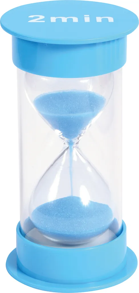 Sablier de Brossage des Dents 2 Minutes pour Enfant Bleu Clair