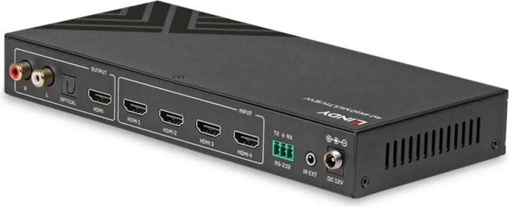 Switch HDMI 4 Entrées 1 Sortie 4K60 Multiview pour Console, PC et Streaming
