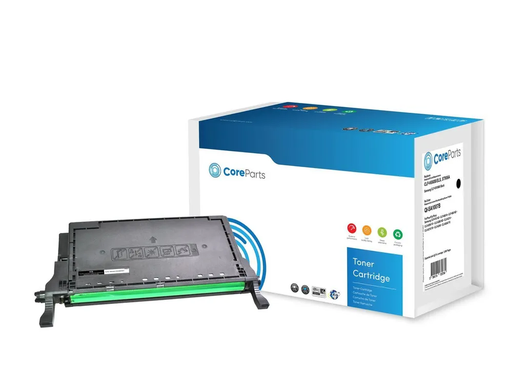 Évitez les fuites d'encre avec le Toner Noir CLP-K660B/ELS fiable CoreParts