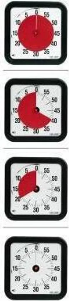 Minuteur visuel Time Timer 18 cm 58504 pour vaincre la procrastination