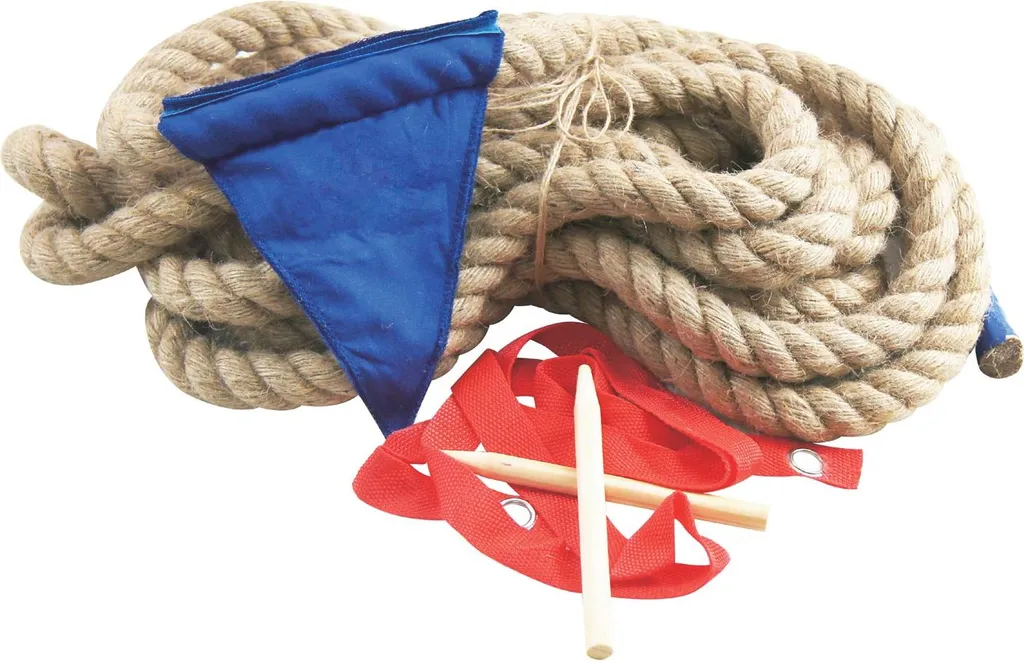 Tender Toys Jeu de Tir à la Corde Longueur 10 m pour Enfants et Adultes