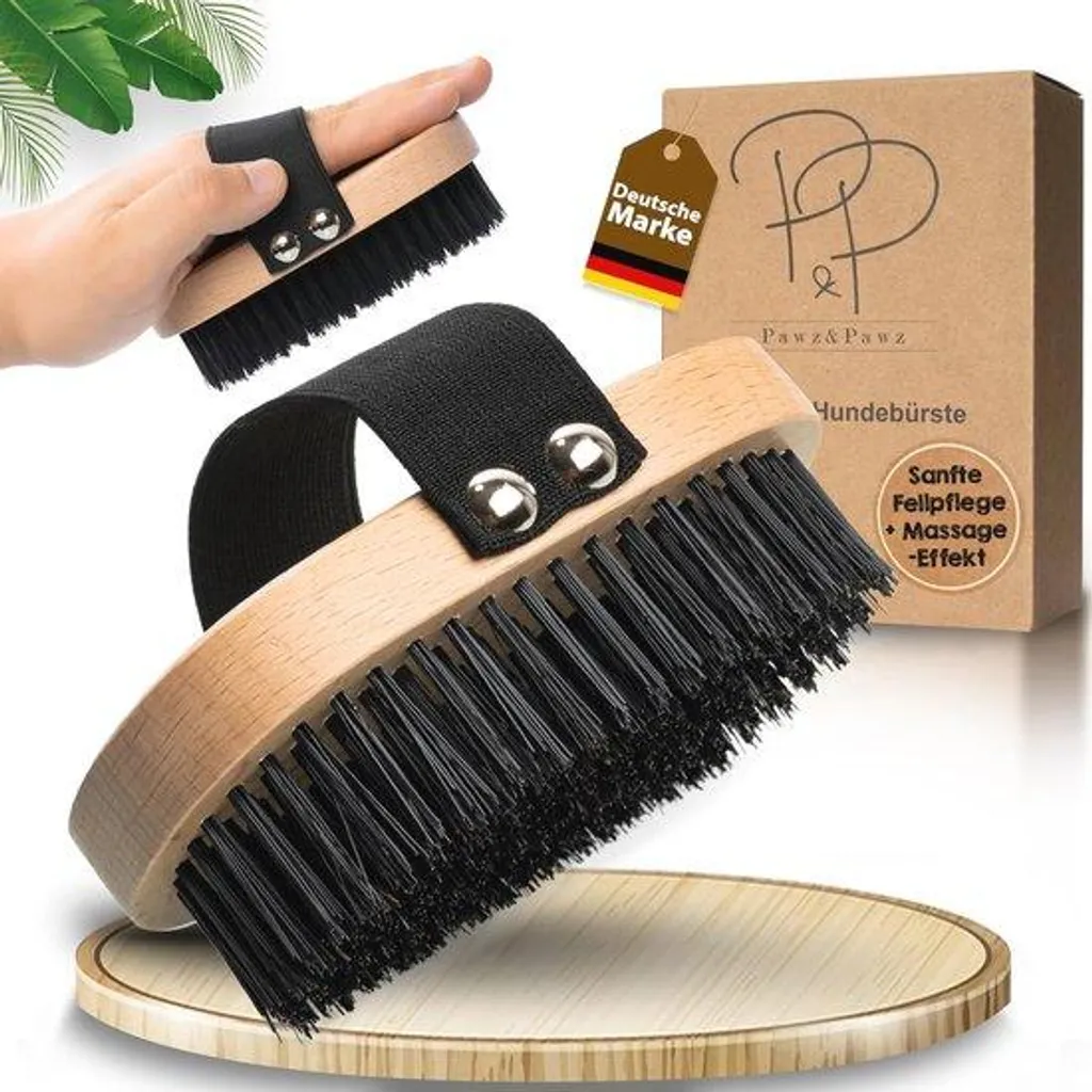 Brosse de massage pour chat et chien : soin idéal après la promenade