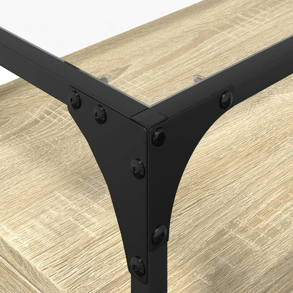 Mobiletto Porta TV 60x35x51 Rovere Sonoma | Robusto e Pratico - 9
