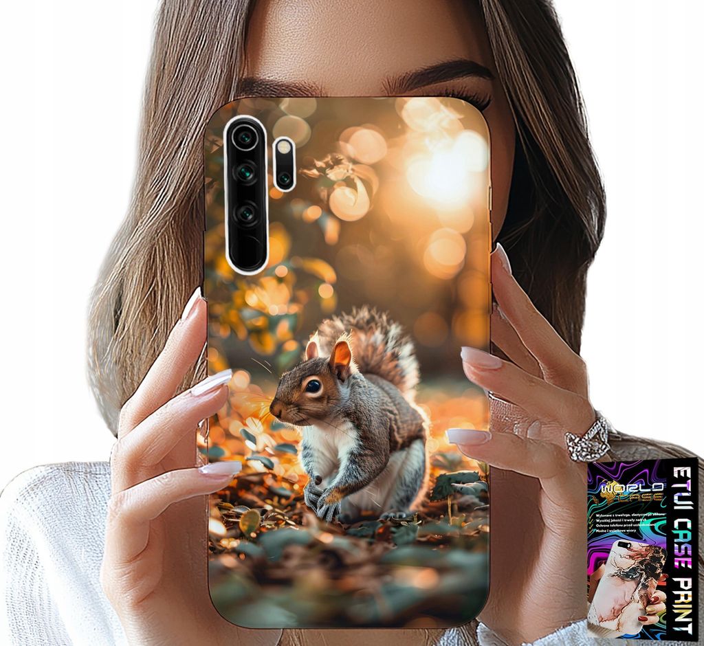 Hülle Für Xiaomi Note 8 - Süsses Eichhörnchen, Hülle Mit Eigenem Design