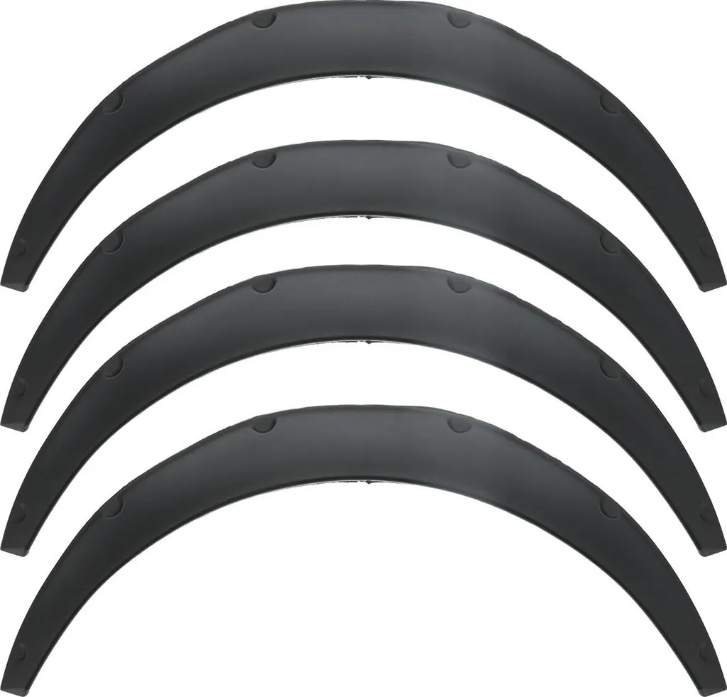 Extensions d'Ailes Universelles en PP Souple - Lot de 4 Arcs de Roue