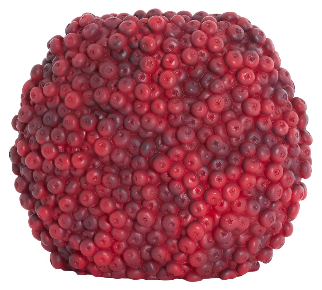 Light & Living Vase BERRIES Bordeaux Kunststoff – 32x18x27,5 cm