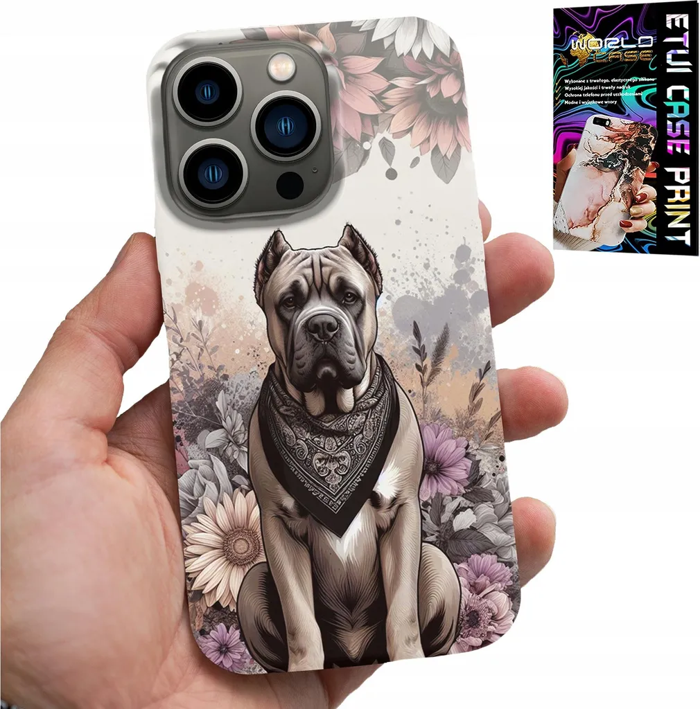 Custodia Protettiva iPhone 14 Pro Cani + Pellicola Vetro | Anti-Caduta
