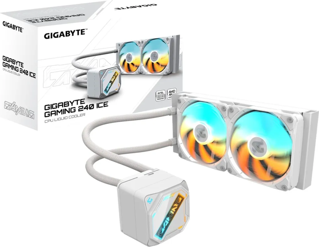 Gigabyte Gaming 240 ICE Refroidisseur Liquide avec Éclairage ARGB