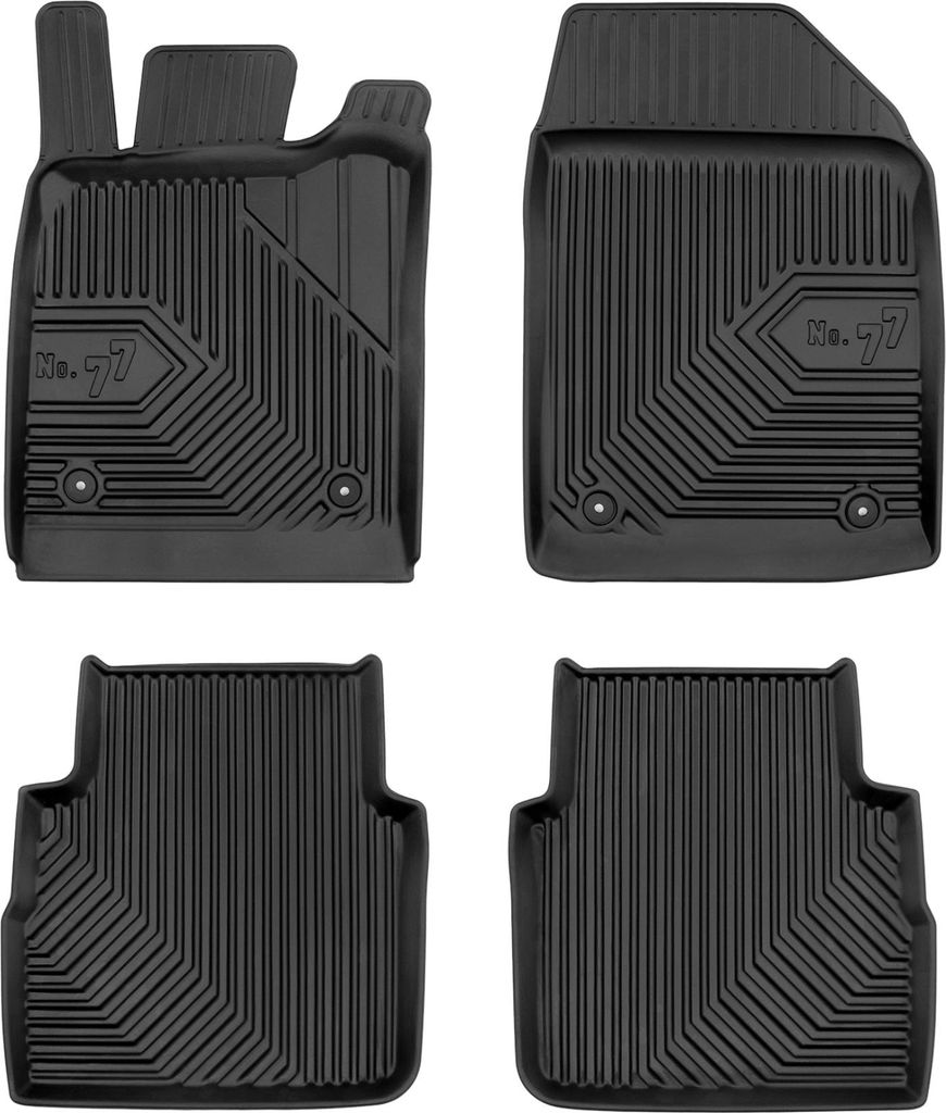 FROGUM Gummimatten Autofussmatten für Opel Signum 2003-2008/Vectra C 2002-2008