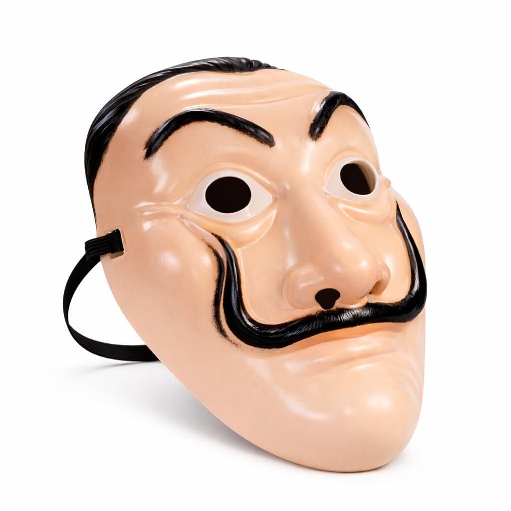 Haus des Geldes Maske - Uni - Salvador Dali - Kostümmaske Produktbild 