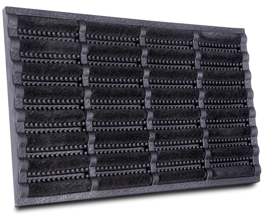 NYVI Outdoor Fußmatte KokosGUARD 40x60 cm Schwarz - Produktbild 