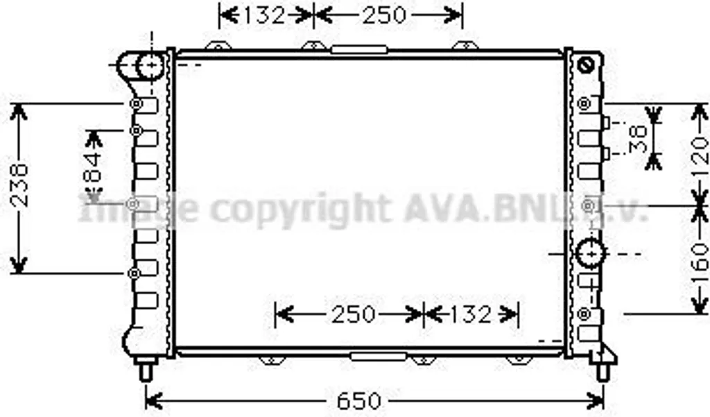 Évitez la surchauffe : Radiateur Moteur Alfa 156 PRASCO ALA2057 OE