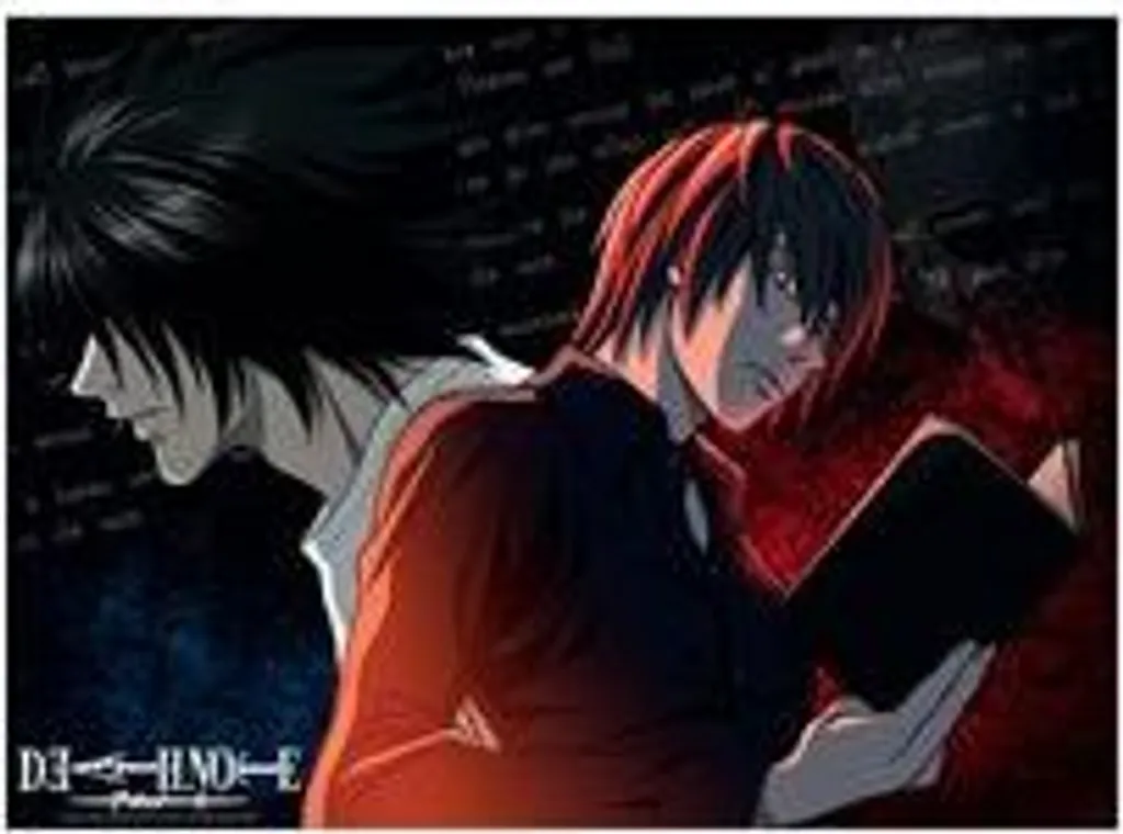 Décoration Chambre Death Note Set 2 Posters L et Light Style Chibi - 3