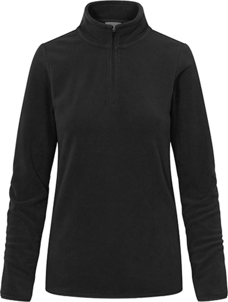 Promodoro 7925 | WomenŽs Recycled Fleece Troyer Anti-Pilling Polyester - Farbe: Black - Größe: XL