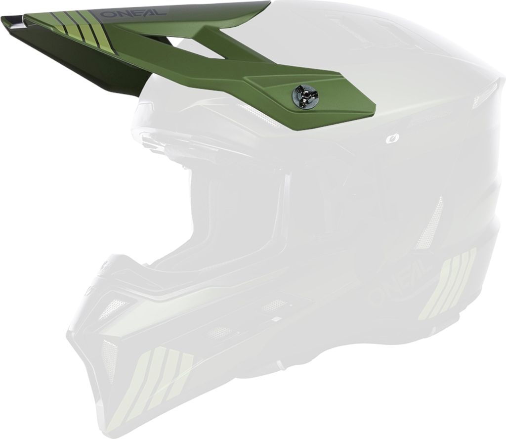 Oneal Visière Ex-Srs Pour Casque Hitch Noir/Olive taille: OS