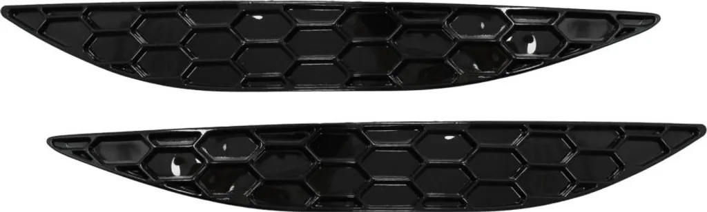 Cache réflecteur nid d'abeille noir pour pare-chocs Golf 7 R-Line