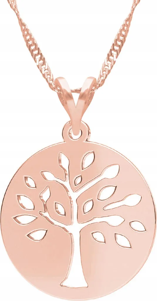 JO WISDOM Collana di Albero della vita Yggdrasil Argento