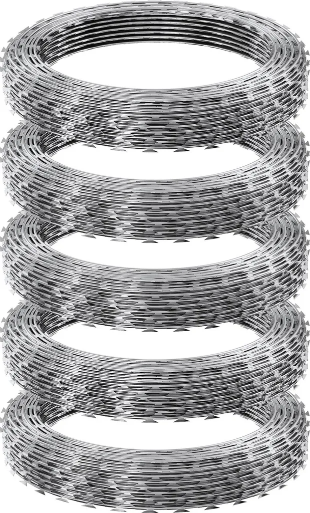 SucceBuy Filo Spinato 75m | Recinzione Zincata Professionale 5 Pezzi