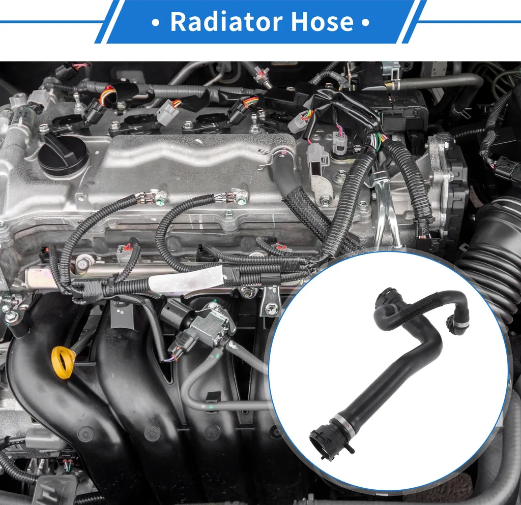 Durite de Radiateur BMW X5 E70 2006-2010 - Circuit de Refroidissement Noir - 3