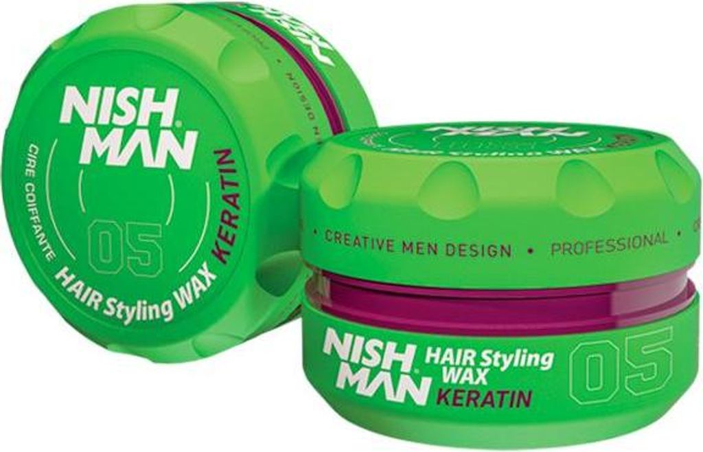 Nishman Hair Styling Wax Haarwachs mit Keratin Keratin 150 ml