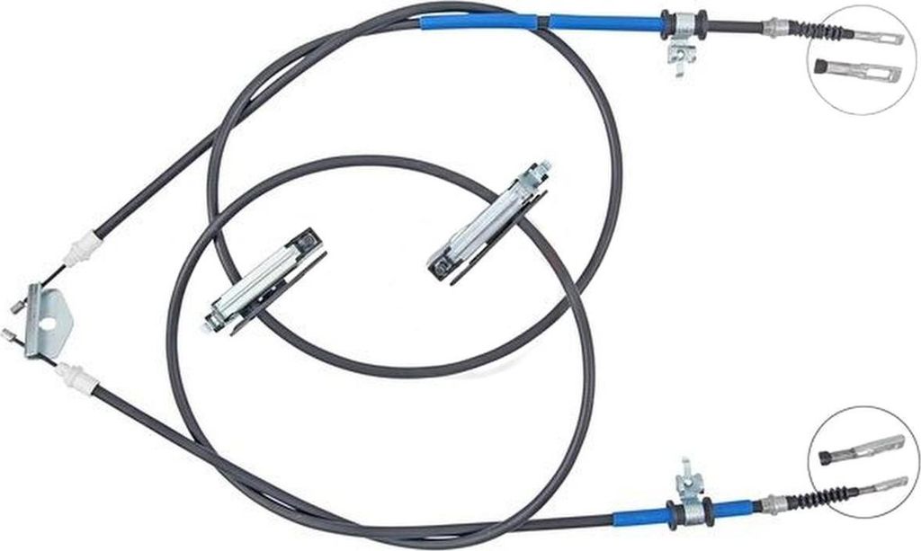 Seilzug Feststellbremse kein Wegrollen 1.770 mm A.B.S. für u.a. FORD FOCUS