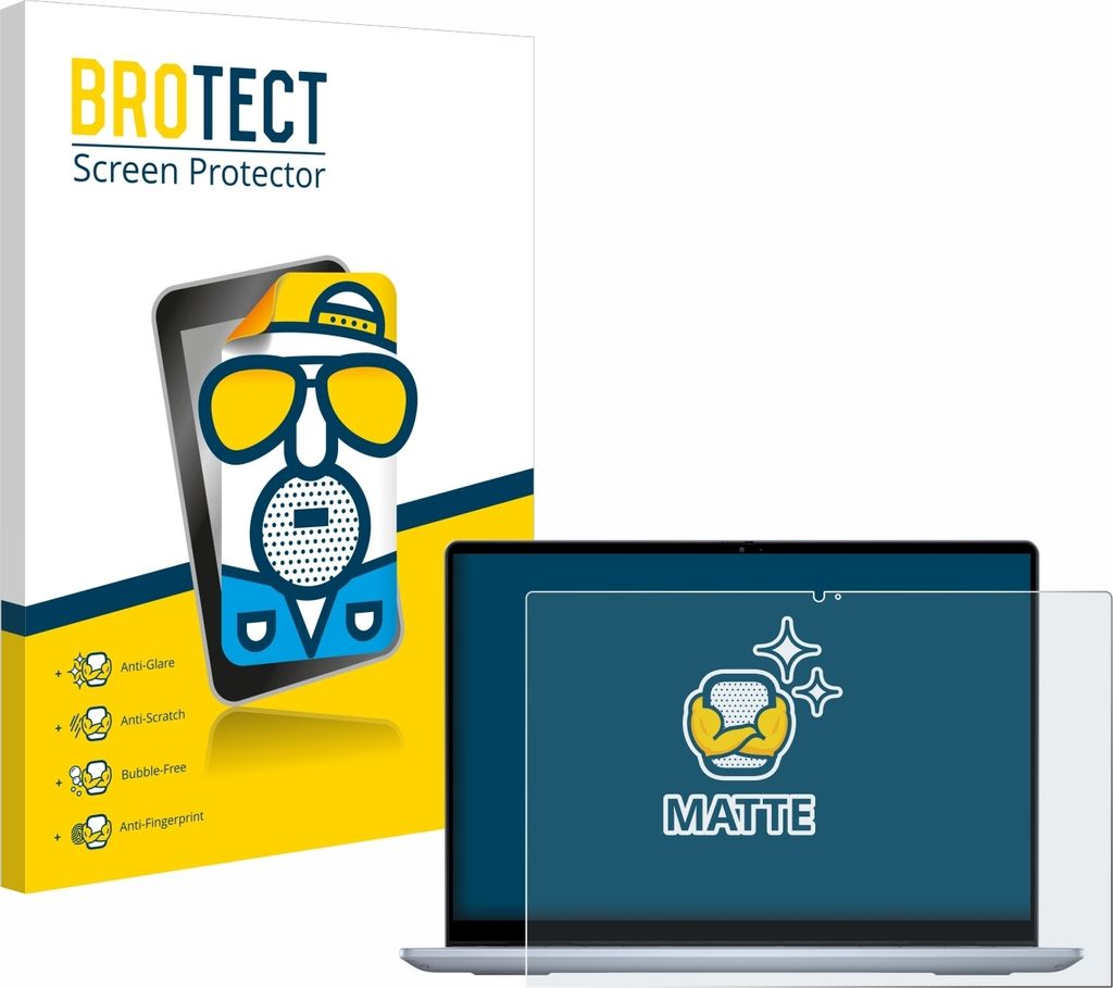 BROTECT Schutzfolie für Dell Inspiron 14 7445 2-in-1 Displayschutz Displayschutzfolie Folie Matt Entspiegelungsfolie