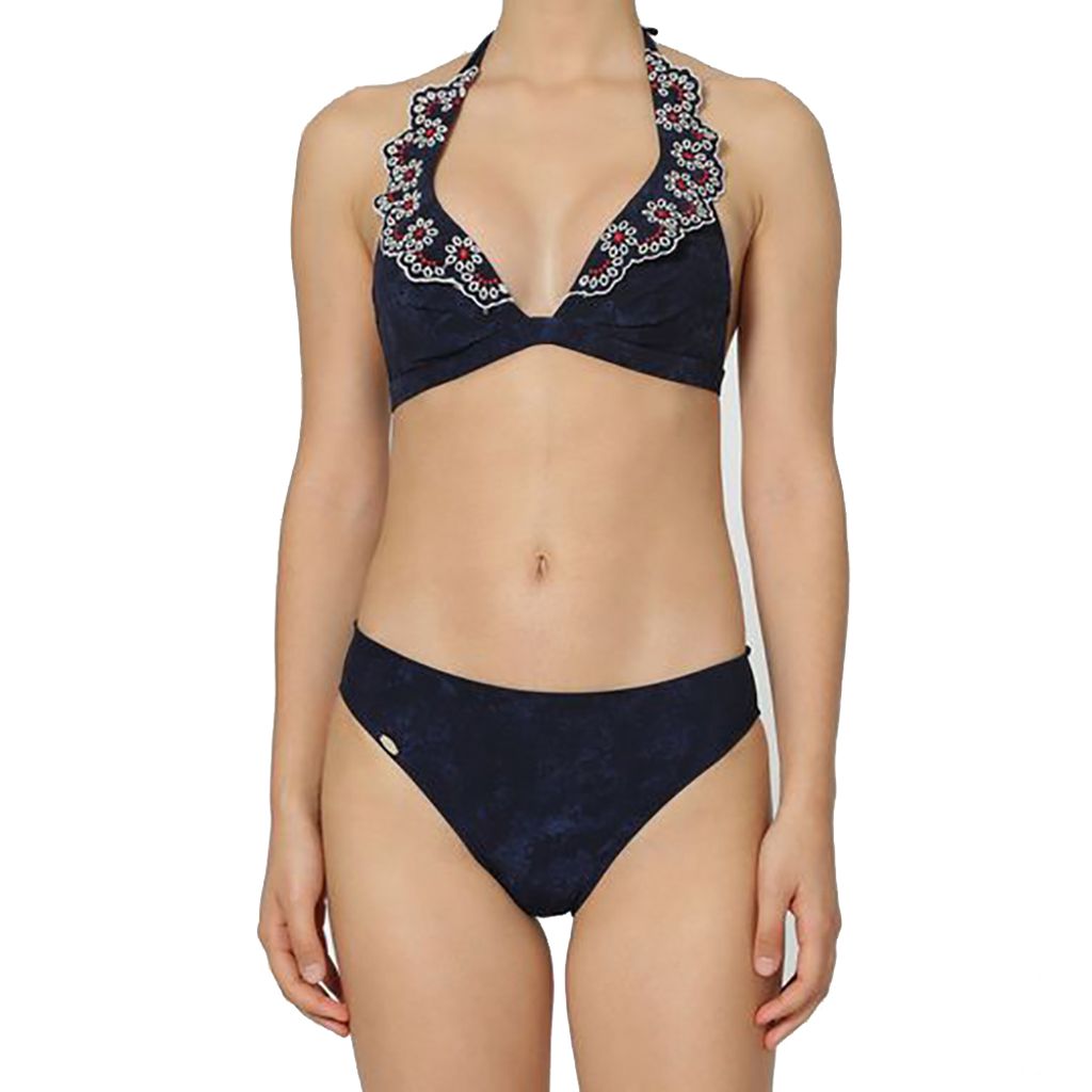 Docor CF87-701022-842 Damen Bikini Set mit Bügel und Rüschen