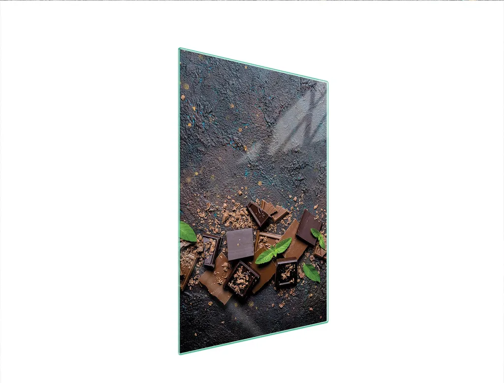 Tagliere Vetro 35x52 Cioccolato | Accessorio Cucina per Case Vacanze