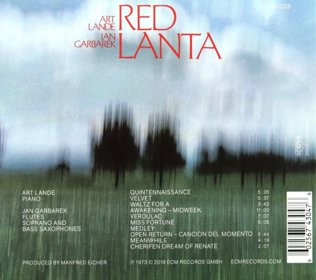 Jan Garbarek Red Lanta Touchstones Coffret Jazz ECM Haute Qualité