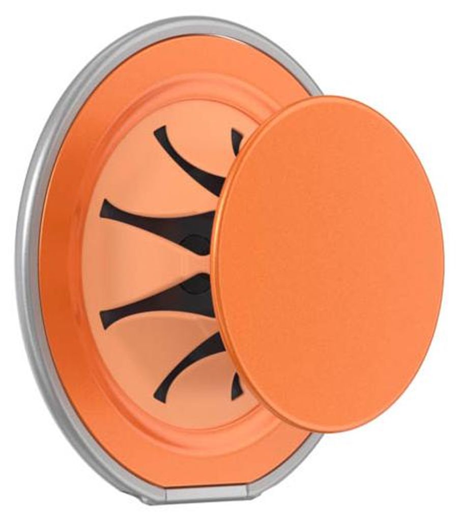 Soporte magnético PopGrip, diseño bajo, color naranja Imagen del producto 