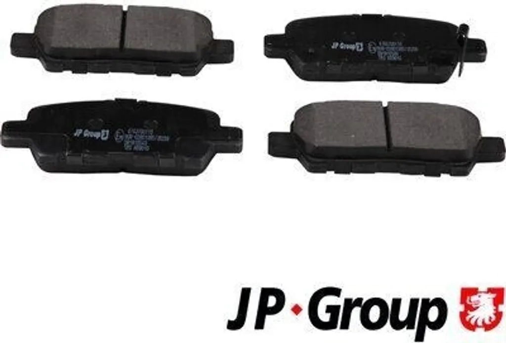 Plaquettes de frein JP GROUP 4763700110 pour Murano II et Pulsar OE