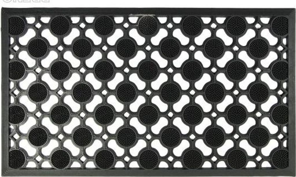 40x70 cm Fußmatte Gummi 302 - für drinnen und draußen, Produktbild 